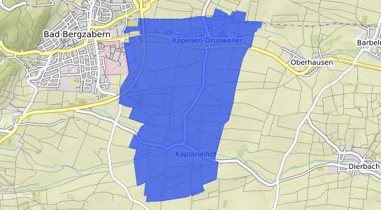 Bodenrichtwertkarte Kapellen Drusweiler